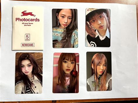 newjeans kpop photocards